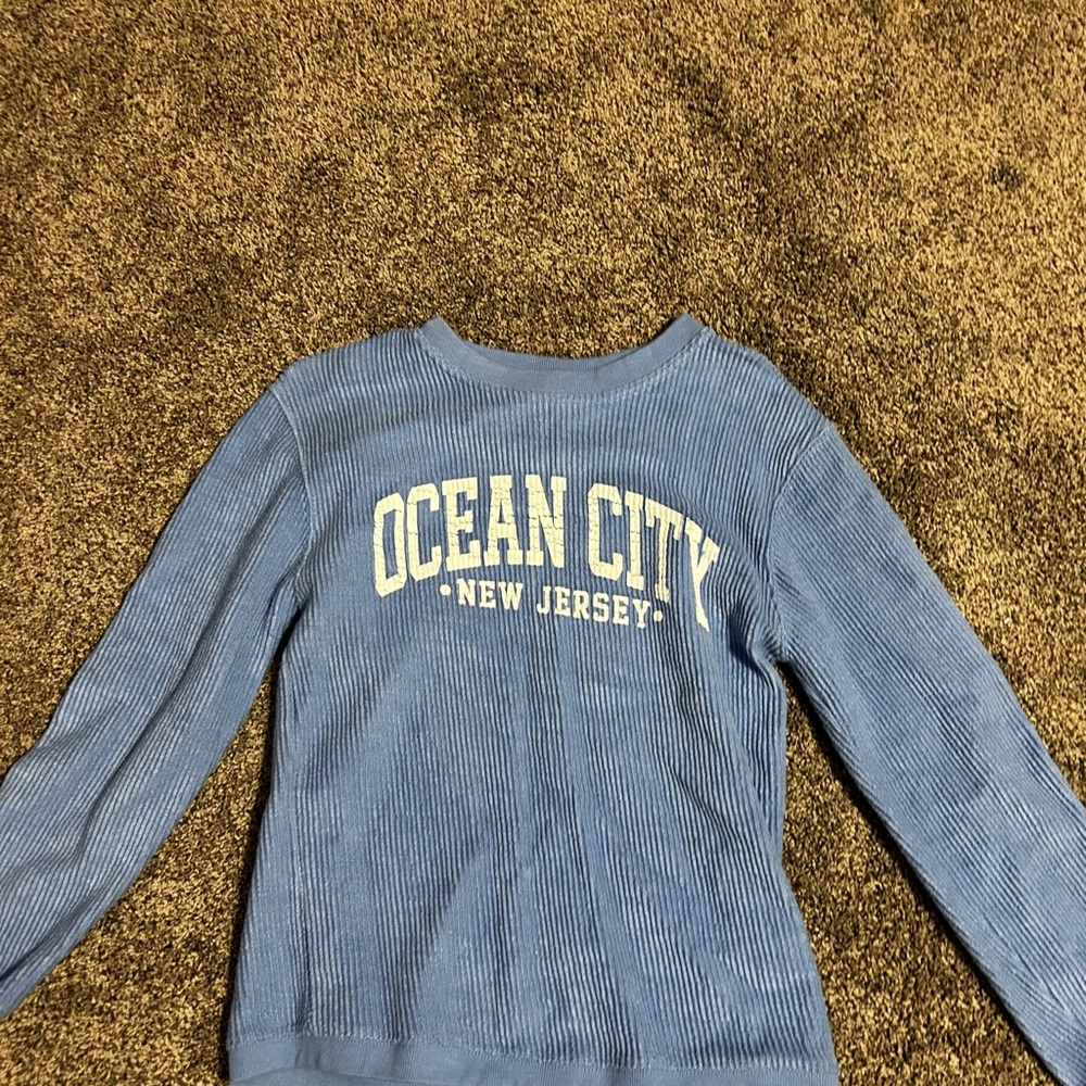 Blue Ocean City New Jersey Sweater
